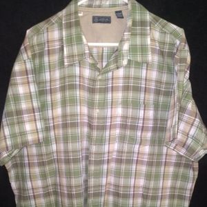 Mens Arrow Brand Short sleeve Button up